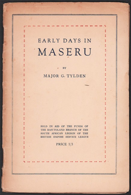 EARLY DAYS IN MASERU