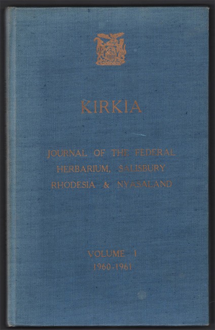 KIRKIA Volume 1 1960 - 1961