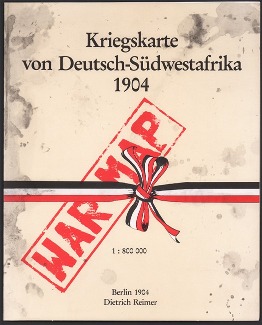 Kriegskarte Von Deutsch-Südwestafrika 1904 by South West Africa