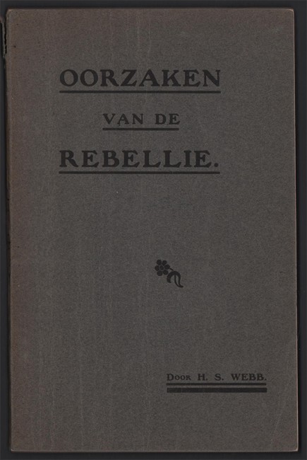 OORZAKEN VAN DI REBELLIE