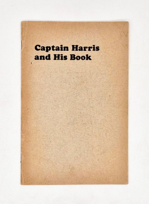 CAPTAIN HARRIS AND HIS BOOK (Portraits of the Game and Wild Animals) by Edward C. Tabler