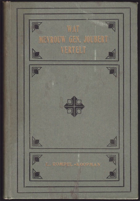 WAT MEVROUW GENERAAL JOUBERT VERTELT