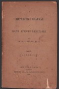 Comparative Grammar of South African Languages