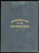 Original Map of the Transvaal or  South-African Republic Including the Gold and Diamondfields