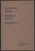 Elementary Lessons in Systematic Botany