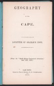 Geography of the Cape