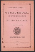Geschied-Verhaal Van Genadendal