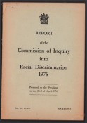 Report of the Commission of Inquiry Into Racial Discrimination 1976