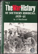 War History of Southern Rhodesia 1939-1945
