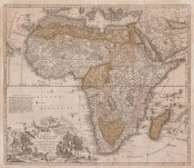 Totius Africae Nova Representatio qua praeter diversos