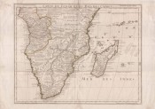 Carte du Congo et du Pays de Cafres
