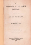 A Dictionary of the K****r Language by Rev. William J. Davis, image 2 of 2