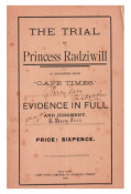 The Trial of Princess Radziwill