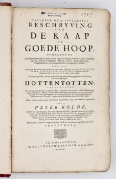 Naaukeurige En Uitvoerige Beschryving Van De Kaap De Goede Hoop by Peter Kolbe, image 14 of 15