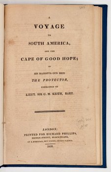 A Voyage to South America and the Cape of Good Hope by Sir George Mouat Keith, image 2 of 4