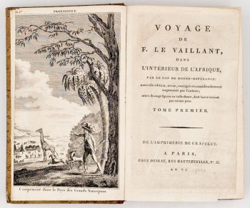 Voyage De Monsieur Le Vaillant Dans L'interieur De L'afrique by François Le Vaillant, image 2 of 8