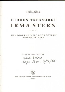 Hidden Treasures : Irma Stern by Irene Below, image 2 of 4