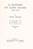 History of Cape Silver 1700-1870, and, Further Researches in Cape Silver by D. Heller, image 2 of 6